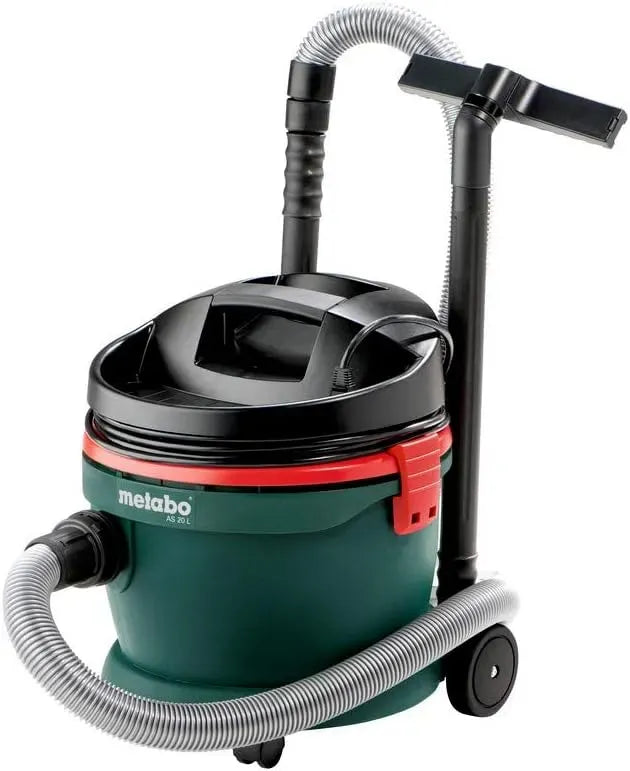 AS 20 602012000, Aspirador para seco y húmedo L 1200W depósito 20 litros, METABO 60 1 00
