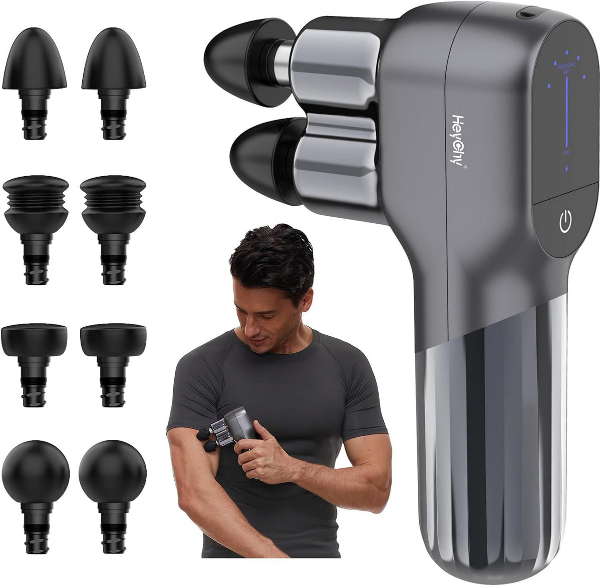 Pistolet de massage – format portable, HEYCHY