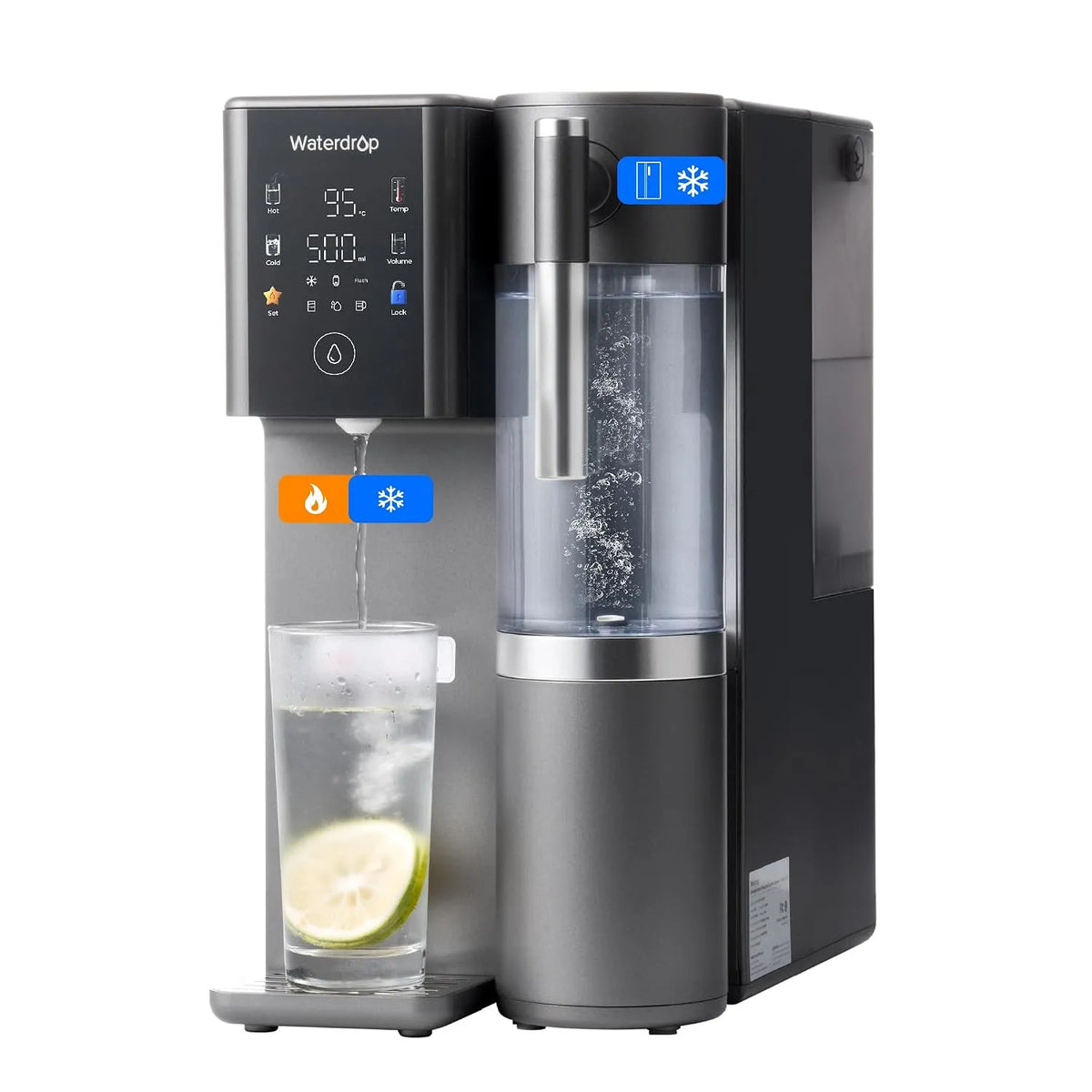 Waterdrop A2 Système d'Osmose Inverse de Comptoir Chaud et Froid