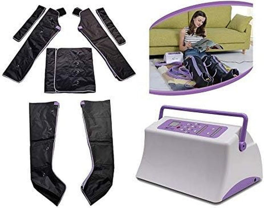 TechnoPres Machine complète pour massage séquentiel pieds mollets jambes ventre – pour pieds et jambes