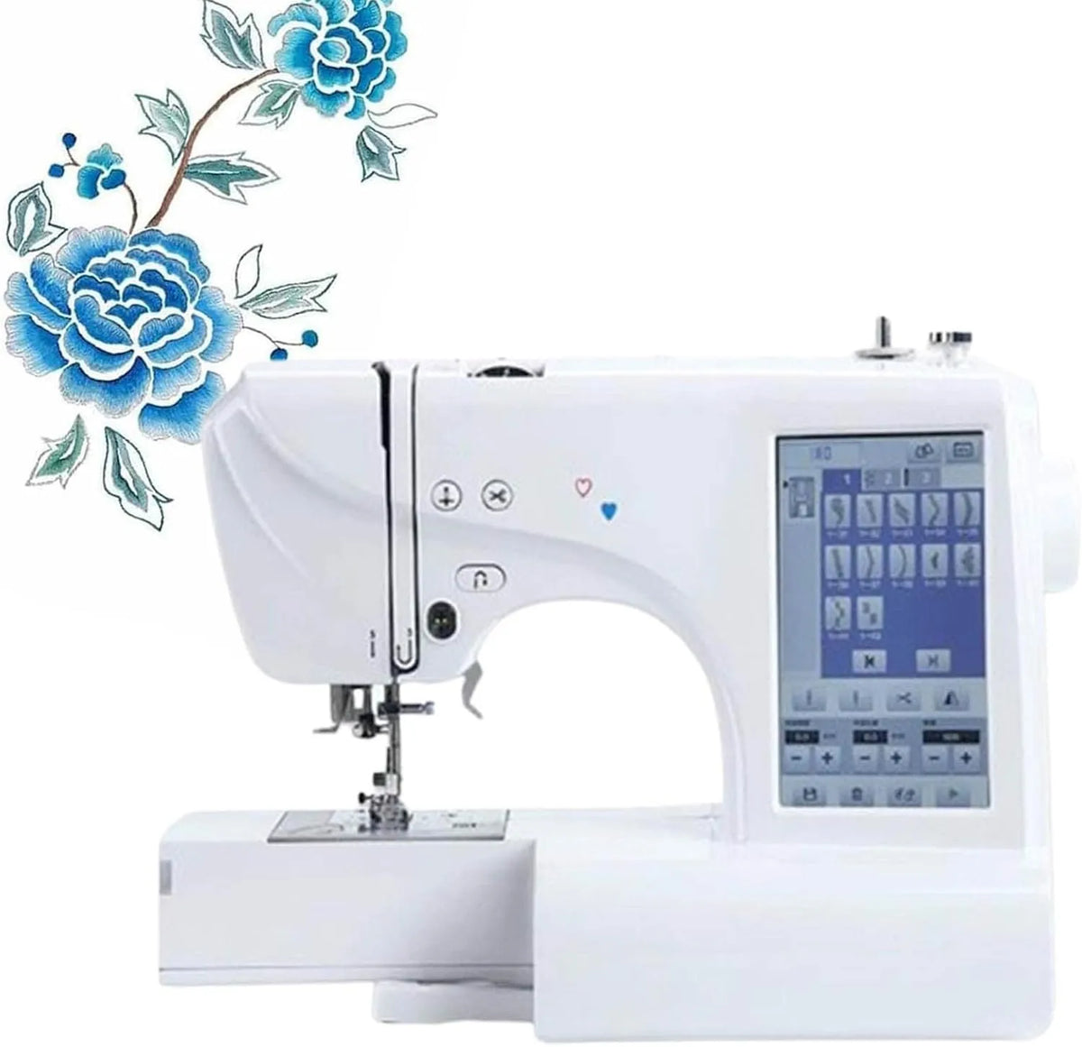 Machine à Coudre, Machine à Broder, machine à coudre électrique, machine à broder électrique, pour vêtements